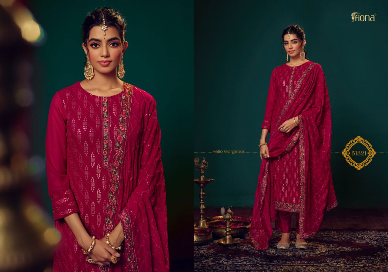 Fiona Zaina Fancy Festival Wear Heavy Designer Salwar Kameez Collection